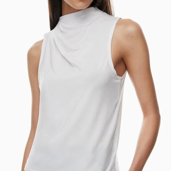 Babaton Boardroom Top - Drapey jersey cowlneck top - Picture 1 of 4